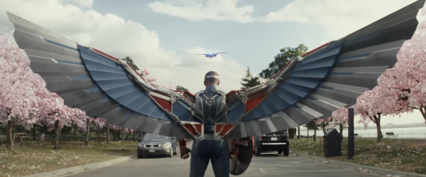 Anthony Mackie stars as Captain America in Captain America: Brave New World